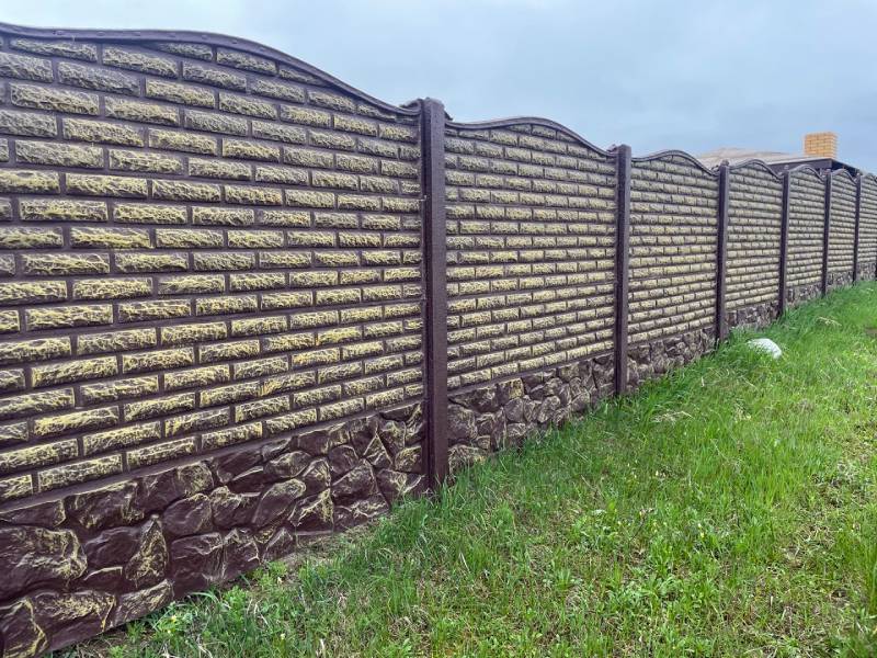Бетонний паркан «Фагот»